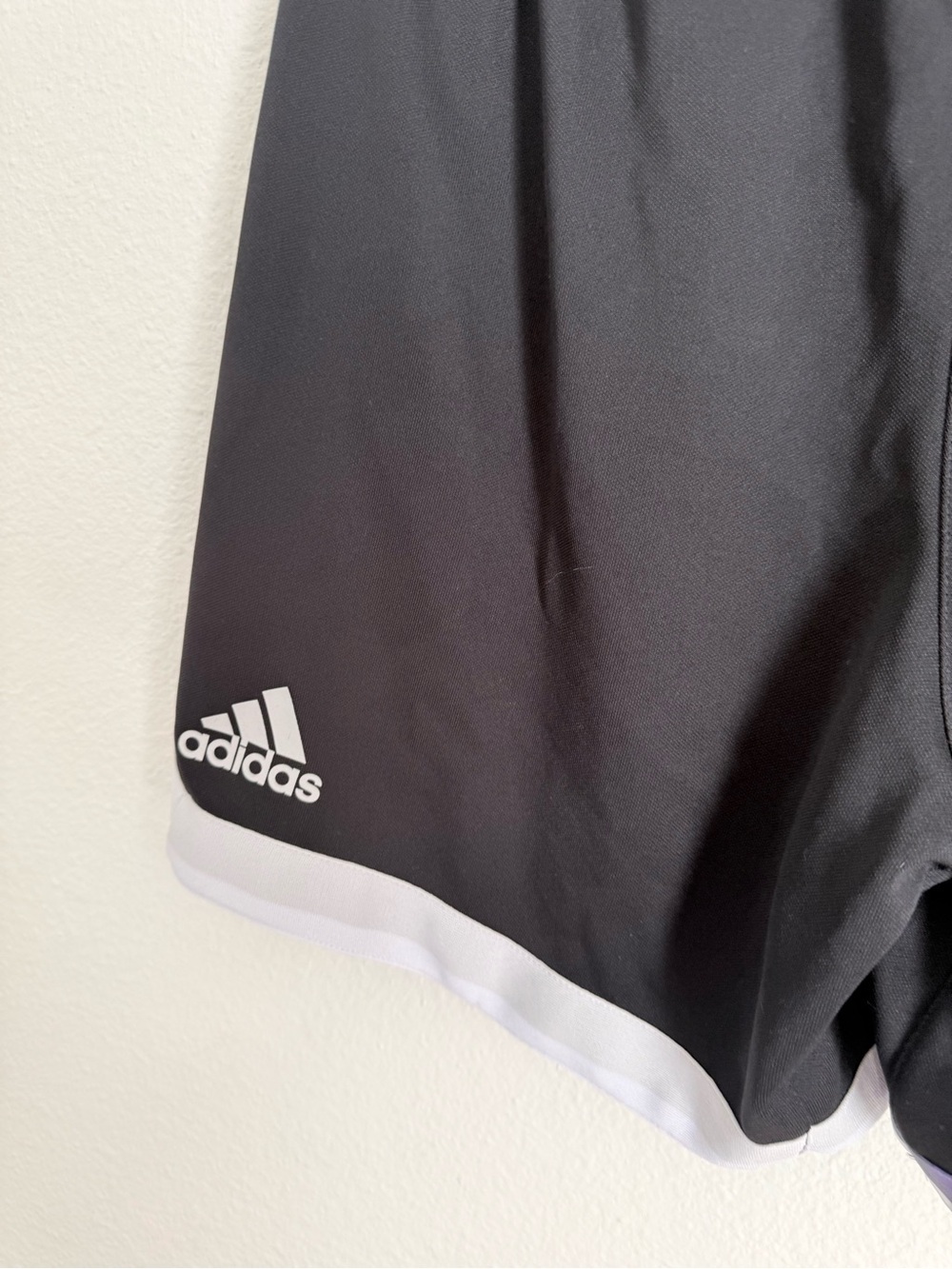 adidas short women size s black Athletic Shorts with Purple and White Trim - Picture 4 of 8